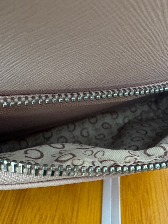 GUESS Pink Saffiano Mini Backpack with Silver Logo main image 14